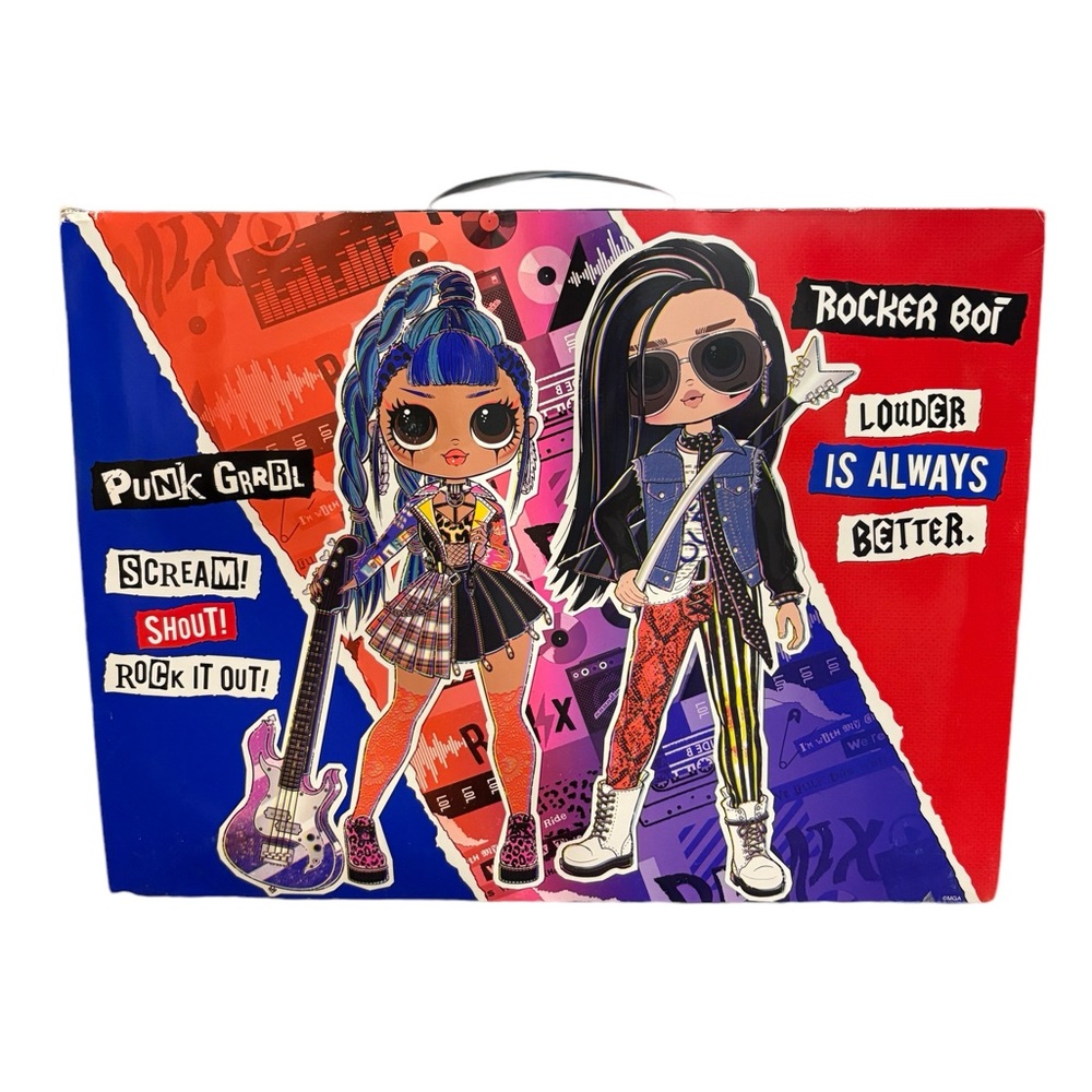 LOL Surprise  Remix Rocker Boi and Punk Grrl 2 Pack Dolls